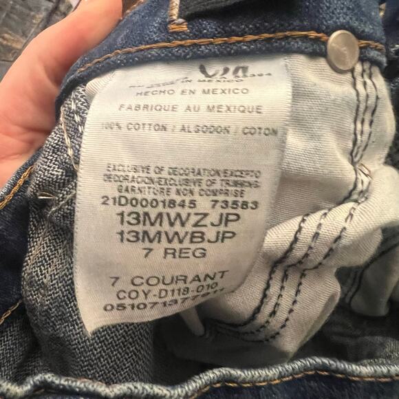 Wrangler Boys Jeans Size 7 Reg - Picture 5 of 6